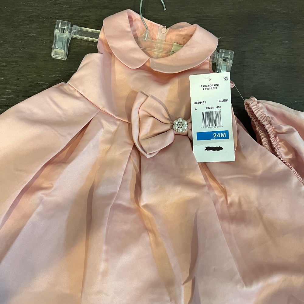 24 mth old rose lace dress